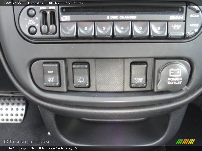 Controls of 2004 PT Cruiser GT