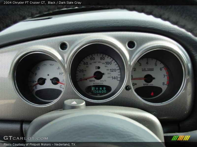  2004 PT Cruiser GT GT Gauges