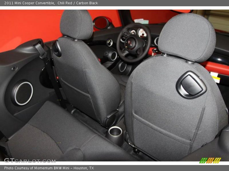 Chili Red / Carbon Black 2011 Mini Cooper Convertible