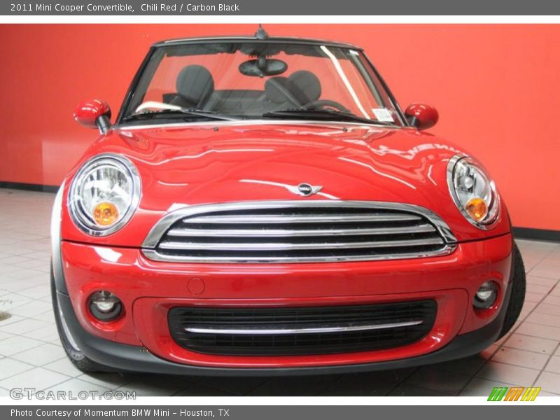 Chili Red / Carbon Black 2011 Mini Cooper Convertible