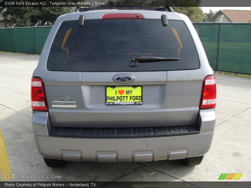 Tungsten Grey Metallic / Stone 2008 Ford Escape XLS