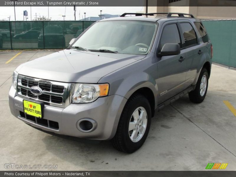 Tungsten Grey Metallic / Stone 2008 Ford Escape XLS