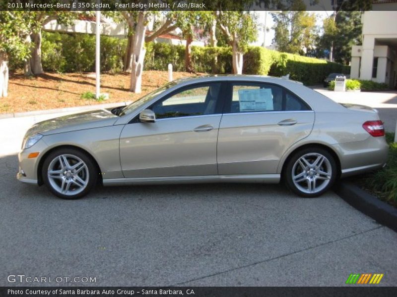 Pearl Beige Metallic / Ash/Black 2011 Mercedes-Benz E 350 Sedan