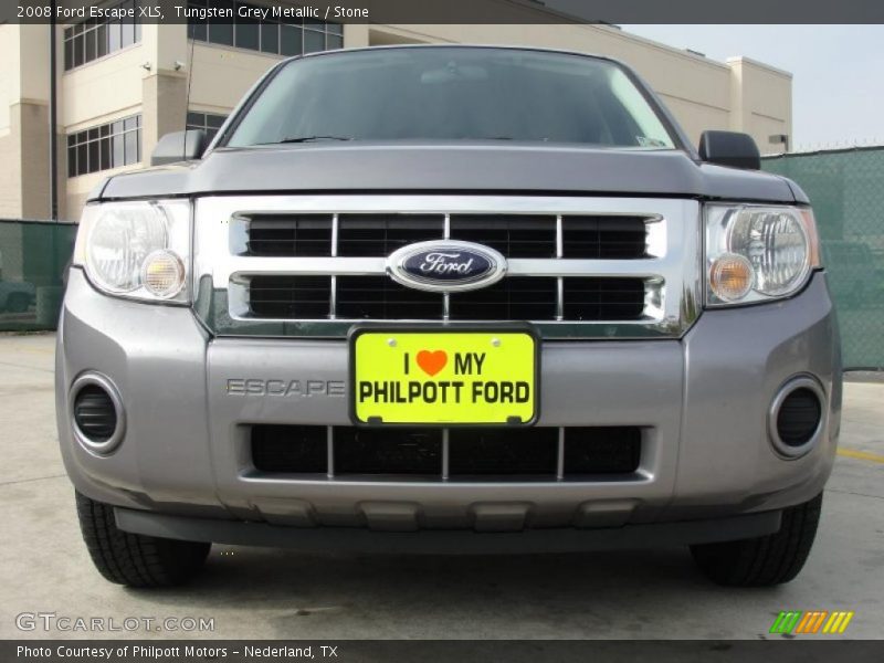 Tungsten Grey Metallic / Stone 2008 Ford Escape XLS