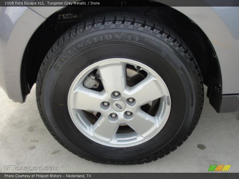 Tungsten Grey Metallic / Stone 2008 Ford Escape XLS