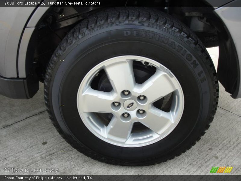 Tungsten Grey Metallic / Stone 2008 Ford Escape XLS