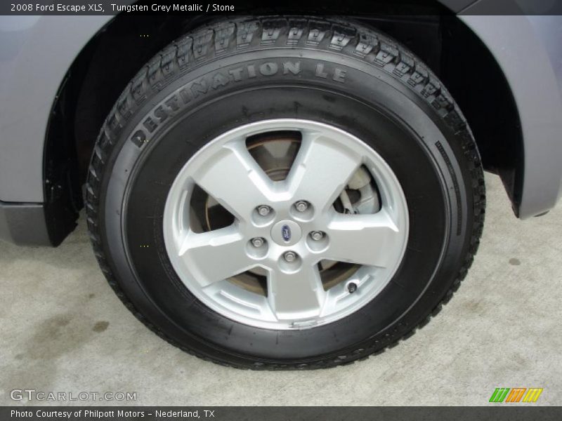 Tungsten Grey Metallic / Stone 2008 Ford Escape XLS