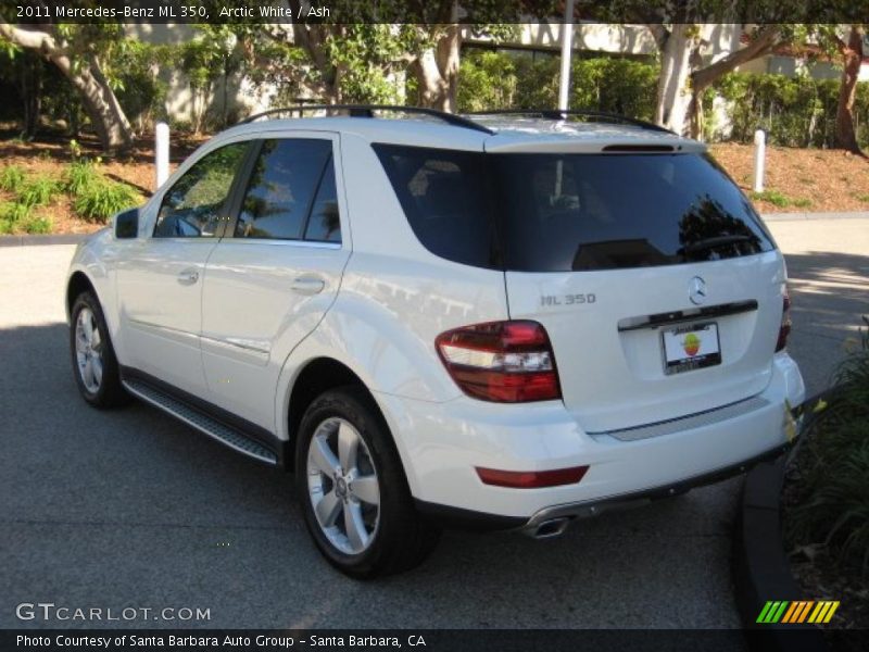 Arctic White / Ash 2011 Mercedes-Benz ML 350
