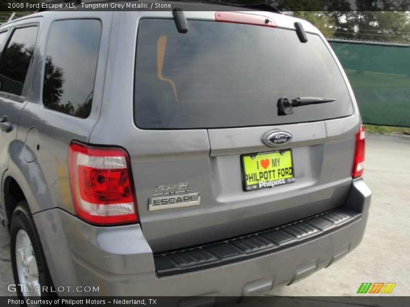 Tungsten Grey Metallic / Stone 2008 Ford Escape XLS