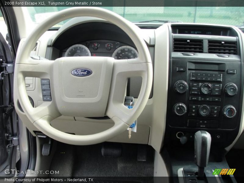 Tungsten Grey Metallic / Stone 2008 Ford Escape XLS