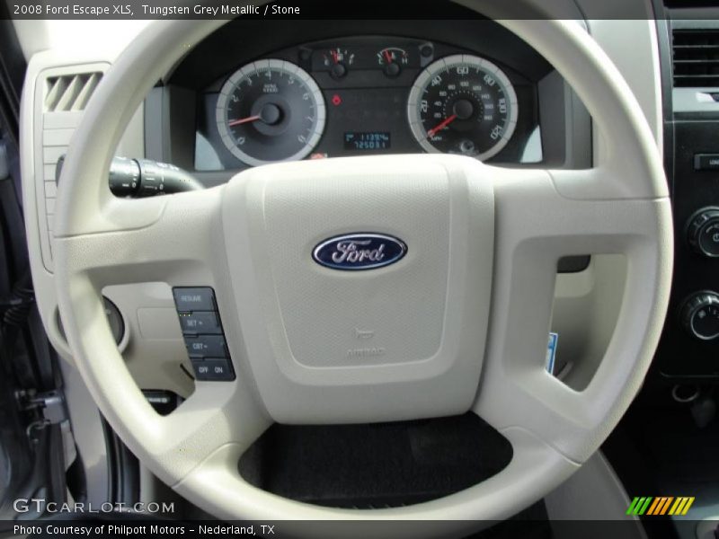 Tungsten Grey Metallic / Stone 2008 Ford Escape XLS