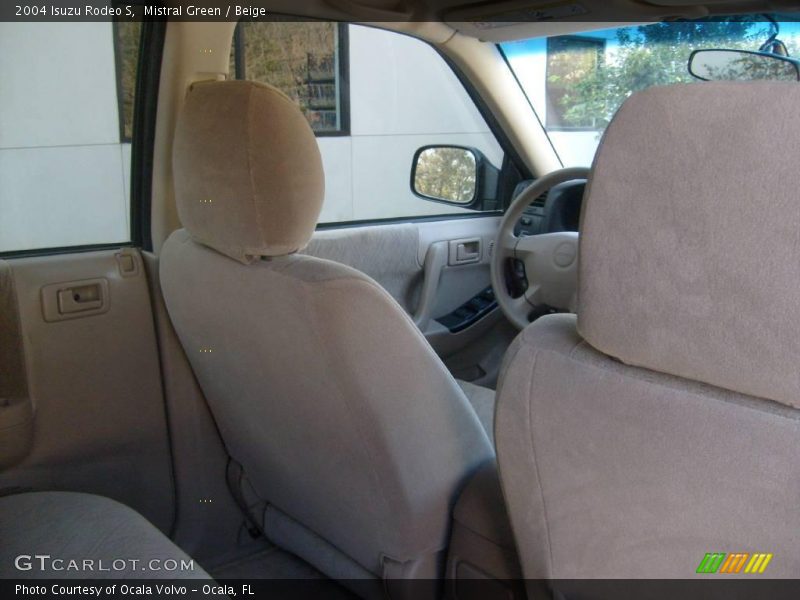 Mistral Green / Beige 2004 Isuzu Rodeo S