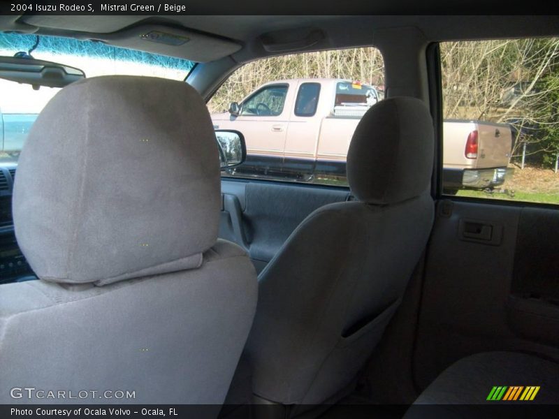 Mistral Green / Beige 2004 Isuzu Rodeo S