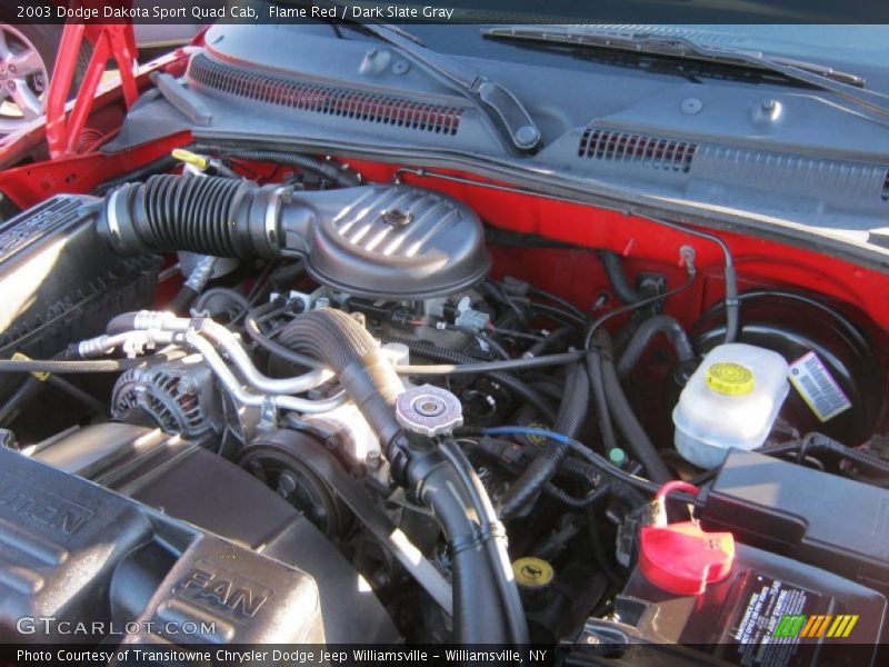  2003 Dakota Sport Quad Cab Engine - 3.9 Liter OHV 12-Valve V6