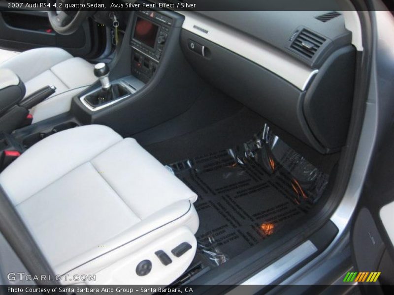 Avus Silver Pearl Effect / Silver 2007 Audi RS4 4.2 quattro Sedan