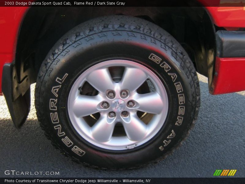  2003 Dakota Sport Quad Cab Wheel