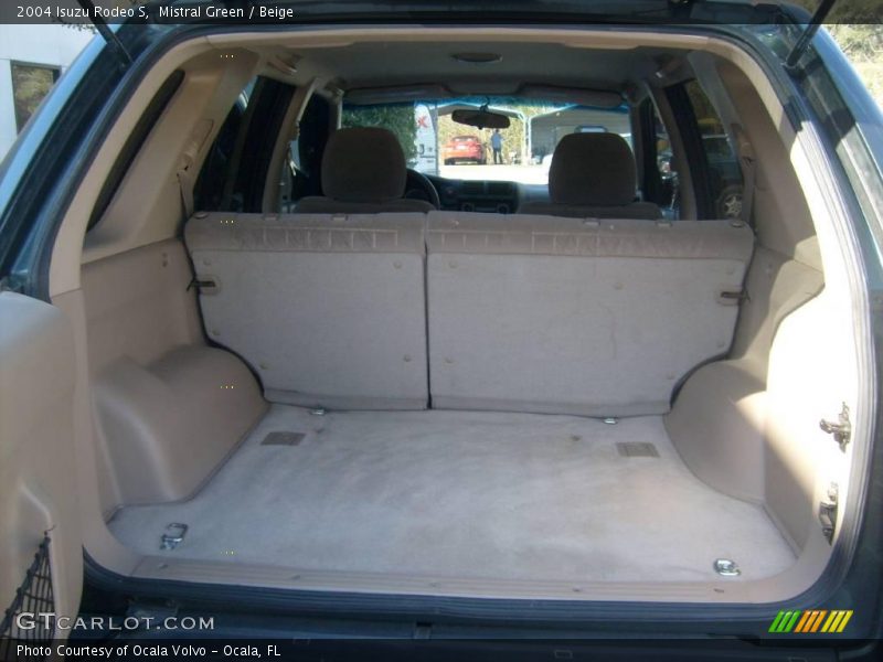 Mistral Green / Beige 2004 Isuzu Rodeo S