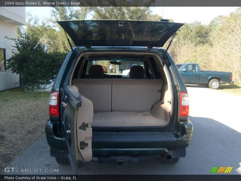 Mistral Green / Beige 2004 Isuzu Rodeo S