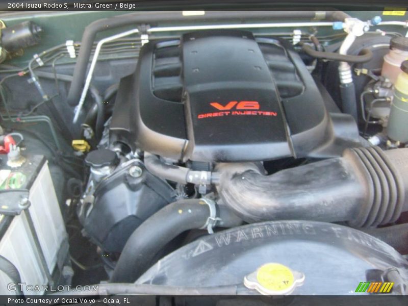 Mistral Green / Beige 2004 Isuzu Rodeo S