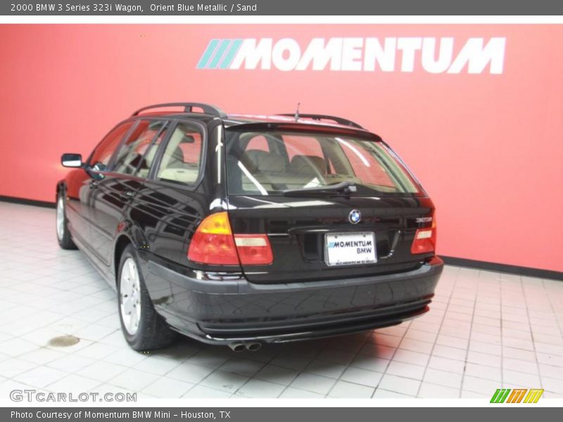 Orient Blue Metallic / Sand 2000 BMW 3 Series 323i Wagon