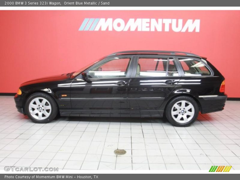 Orient Blue Metallic / Sand 2000 BMW 3 Series 323i Wagon