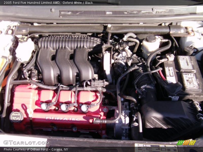 Oxford White / Black 2005 Ford Five Hundred Limited AWD
