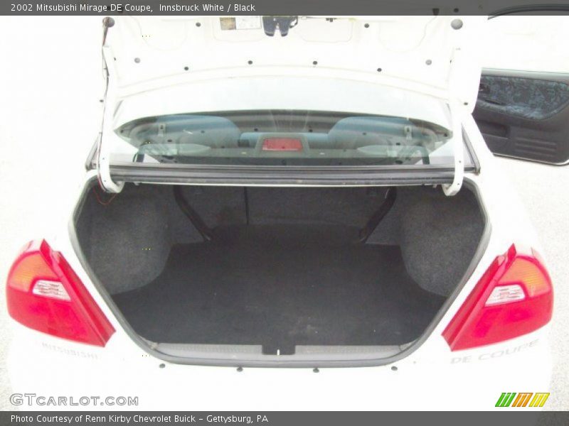 Innsbruck White / Black 2002 Mitsubishi Mirage DE Coupe