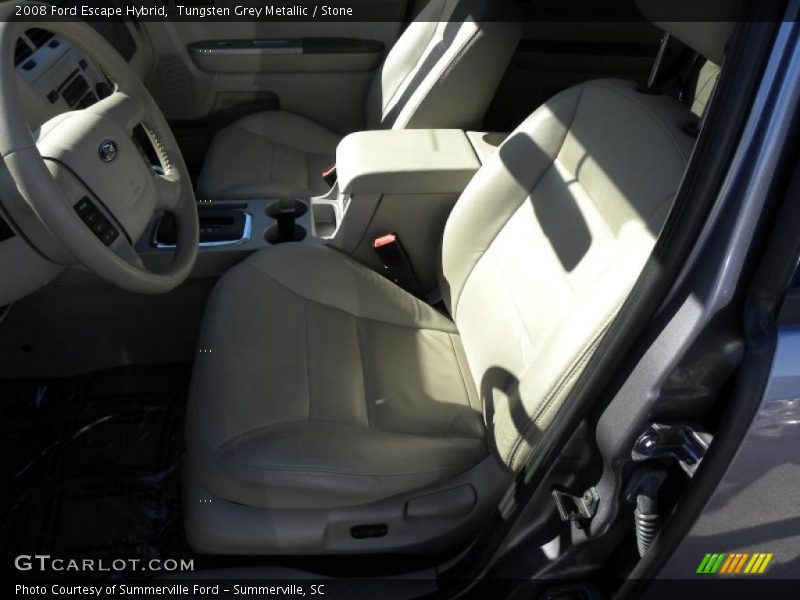 Tungsten Grey Metallic / Stone 2008 Ford Escape Hybrid