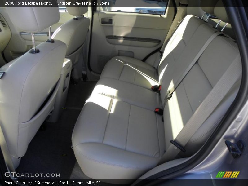Tungsten Grey Metallic / Stone 2008 Ford Escape Hybrid