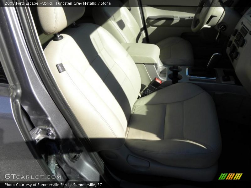 Tungsten Grey Metallic / Stone 2008 Ford Escape Hybrid