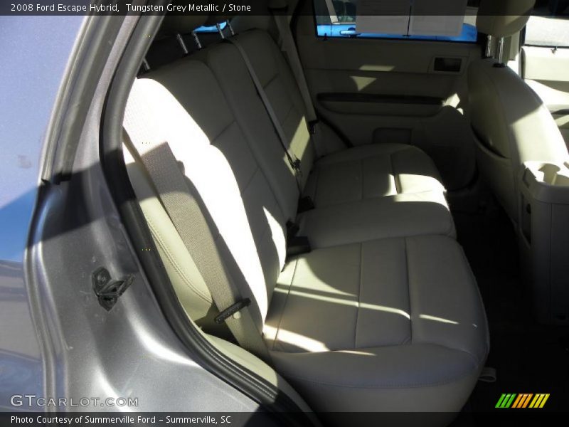 Tungsten Grey Metallic / Stone 2008 Ford Escape Hybrid