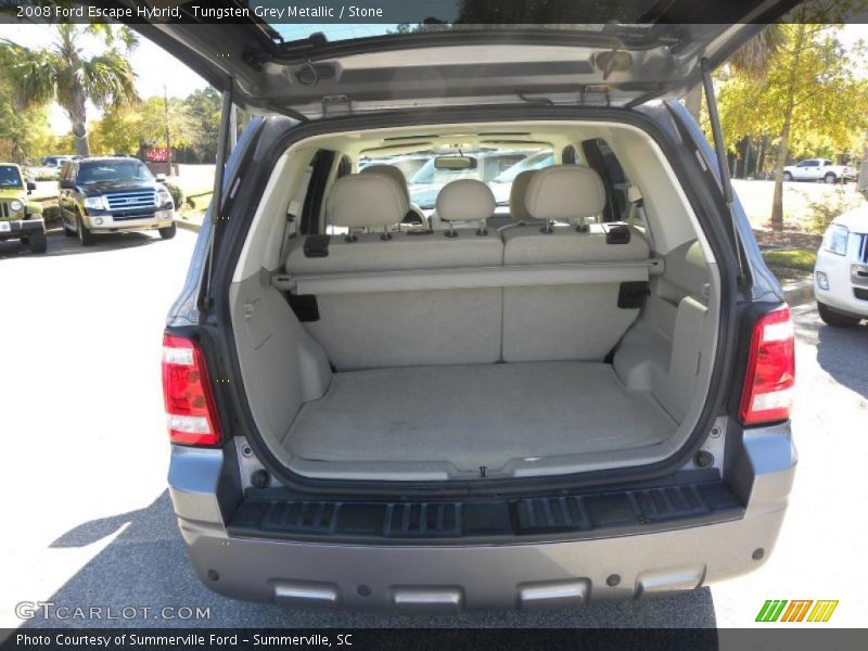 Tungsten Grey Metallic / Stone 2008 Ford Escape Hybrid