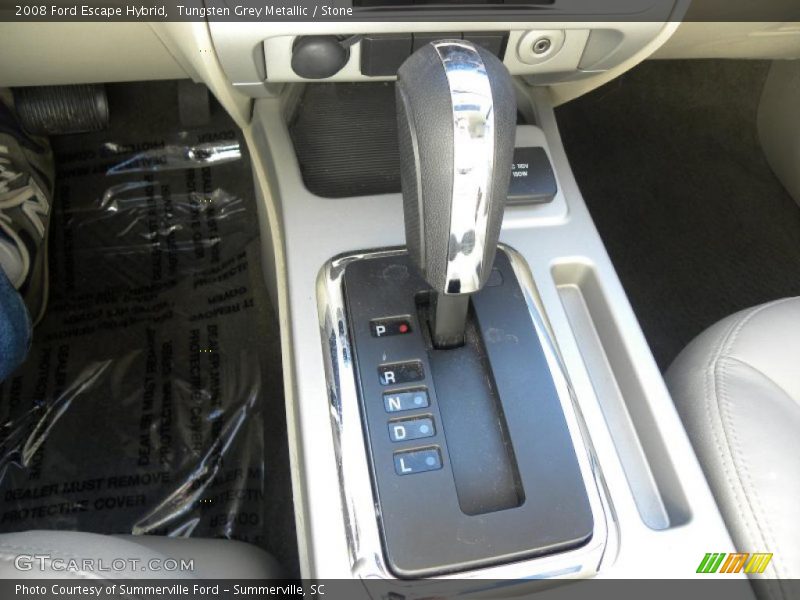 Tungsten Grey Metallic / Stone 2008 Ford Escape Hybrid