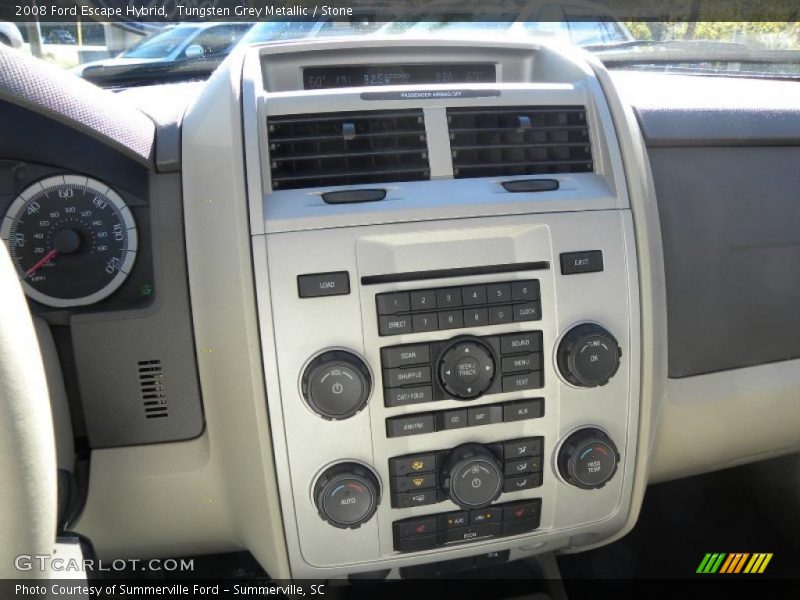 Tungsten Grey Metallic / Stone 2008 Ford Escape Hybrid