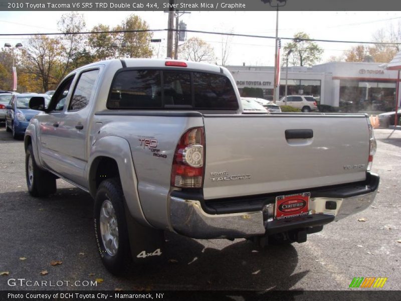 Silver Streak Mica / Graphite 2010 Toyota Tacoma V6 SR5 TRD Double Cab 4x4