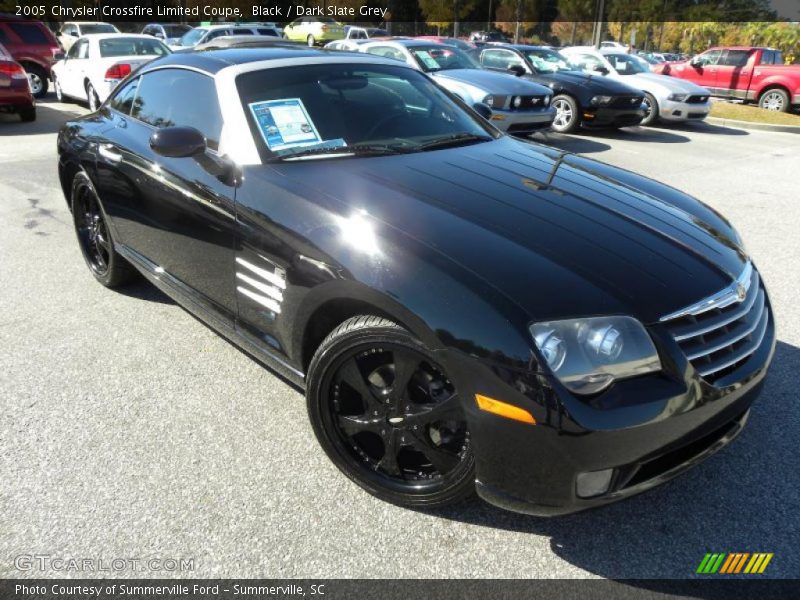 Black / Dark Slate Grey 2005 Chrysler Crossfire Limited Coupe