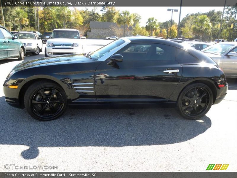 Black / Dark Slate Grey 2005 Chrysler Crossfire Limited Coupe