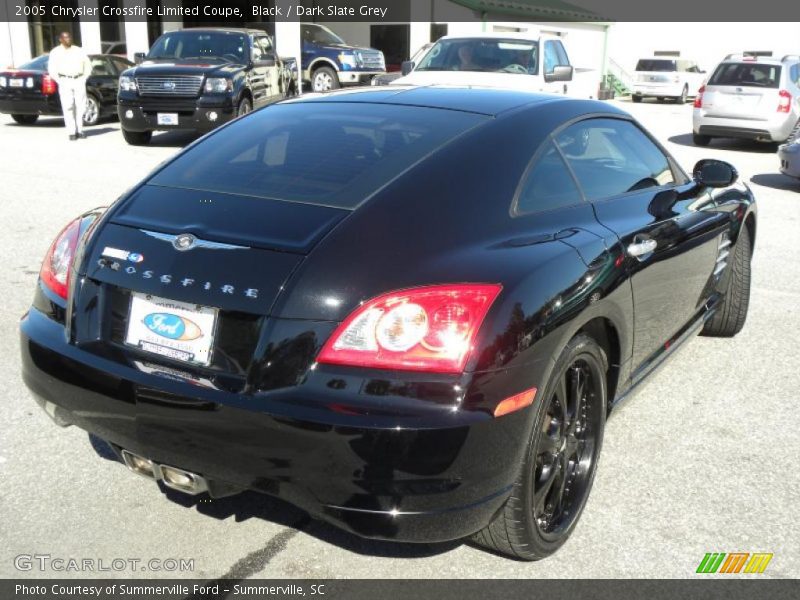 Black / Dark Slate Grey 2005 Chrysler Crossfire Limited Coupe