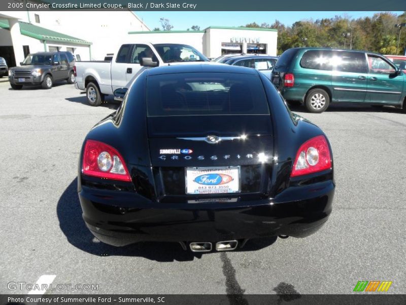 Black / Dark Slate Grey 2005 Chrysler Crossfire Limited Coupe