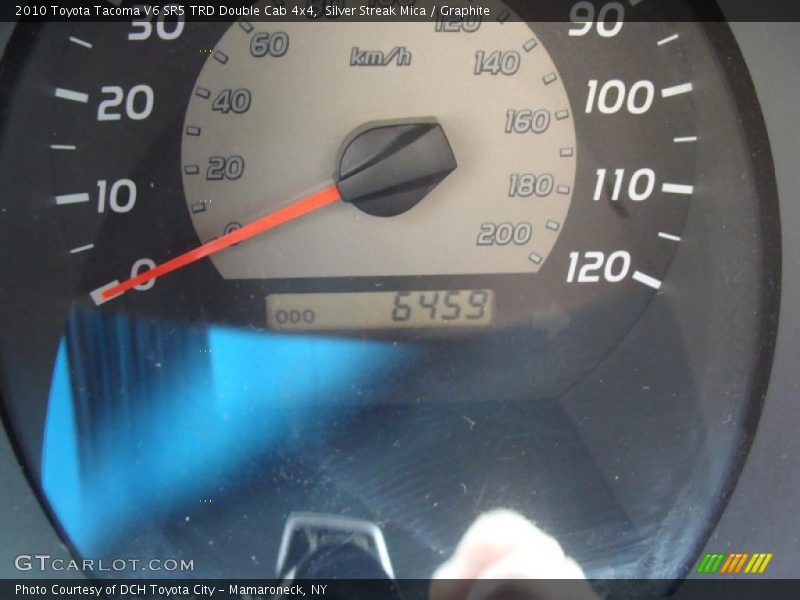 Silver Streak Mica / Graphite 2010 Toyota Tacoma V6 SR5 TRD Double Cab 4x4