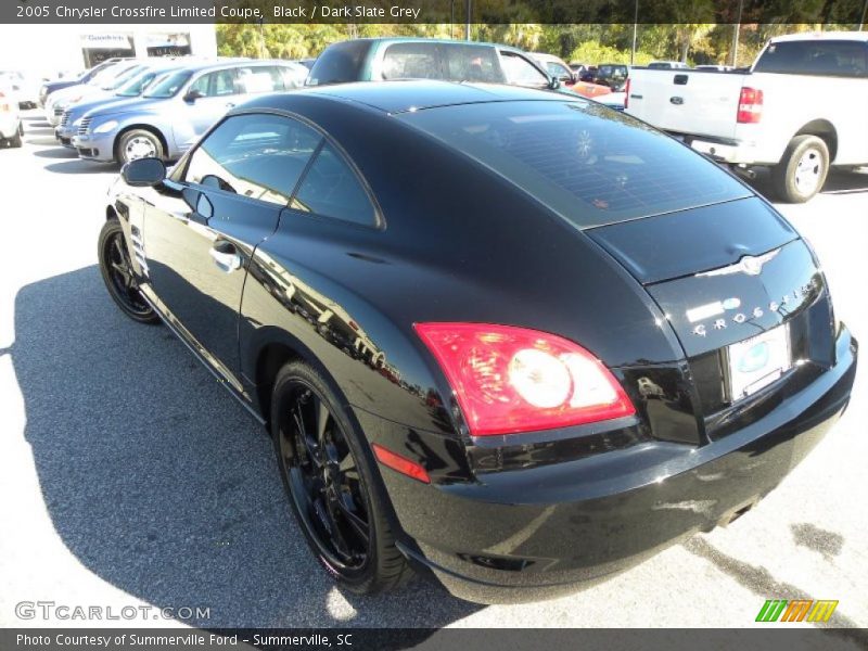 Black / Dark Slate Grey 2005 Chrysler Crossfire Limited Coupe