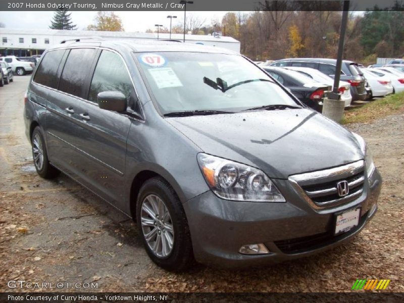 Nimbus Gray Metallic / Gray 2007 Honda Odyssey Touring