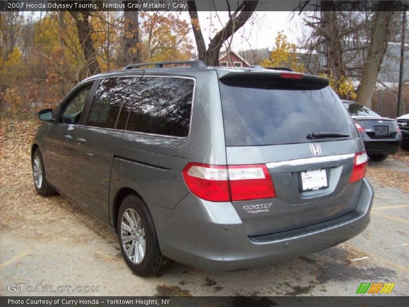 Nimbus Gray Metallic / Gray 2007 Honda Odyssey Touring