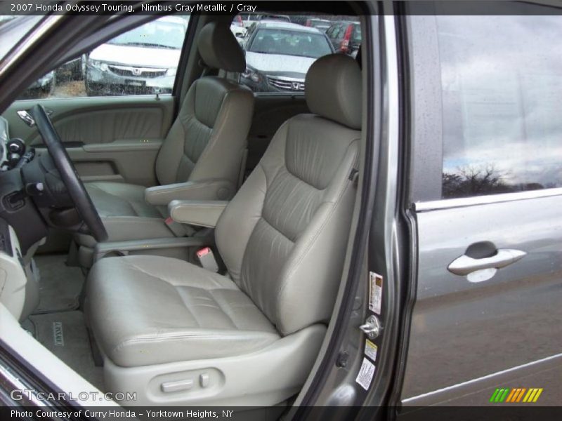 Nimbus Gray Metallic / Gray 2007 Honda Odyssey Touring