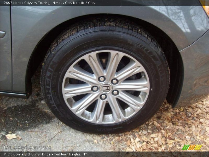 Nimbus Gray Metallic / Gray 2007 Honda Odyssey Touring