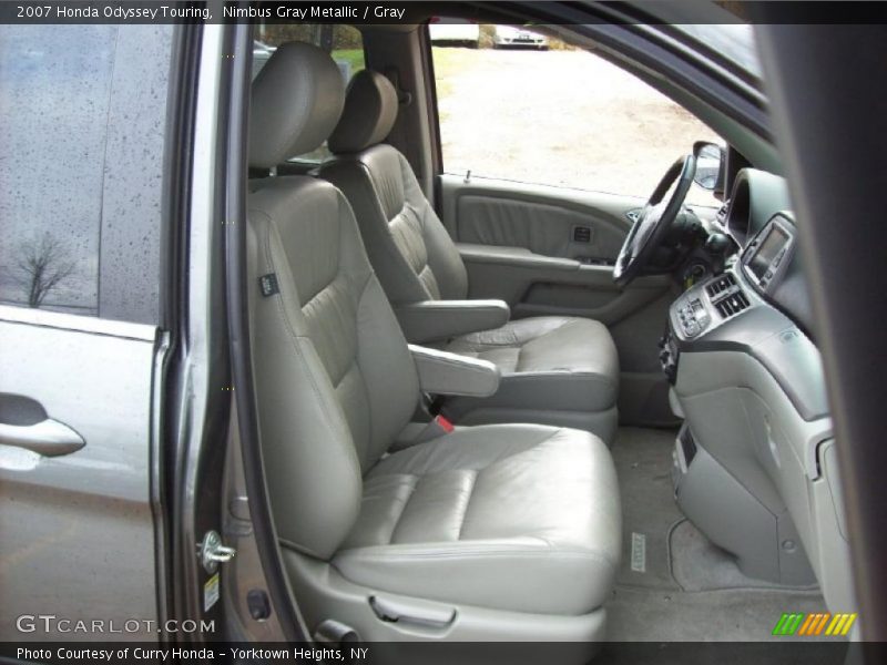 Nimbus Gray Metallic / Gray 2007 Honda Odyssey Touring