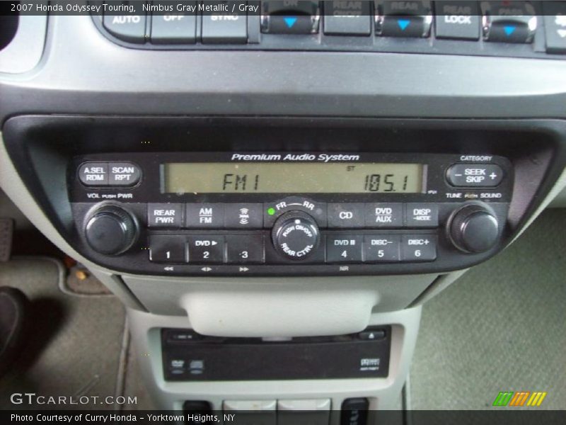 Nimbus Gray Metallic / Gray 2007 Honda Odyssey Touring