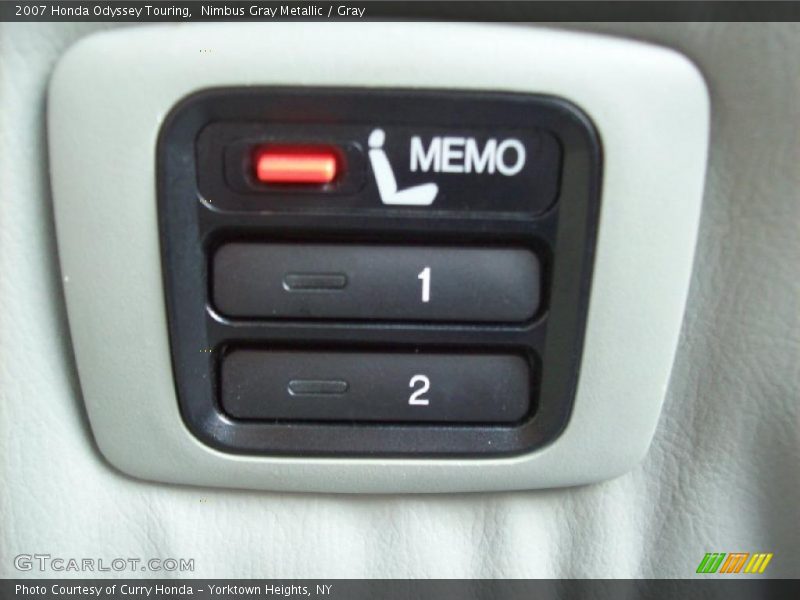 Nimbus Gray Metallic / Gray 2007 Honda Odyssey Touring