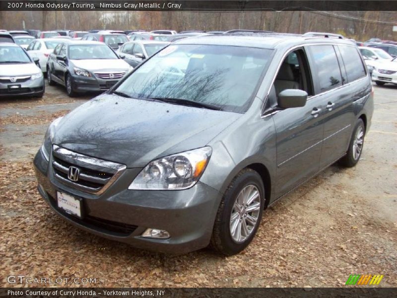Nimbus Gray Metallic / Gray 2007 Honda Odyssey Touring