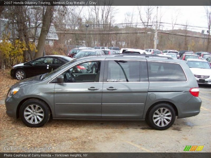 Nimbus Gray Metallic / Gray 2007 Honda Odyssey Touring